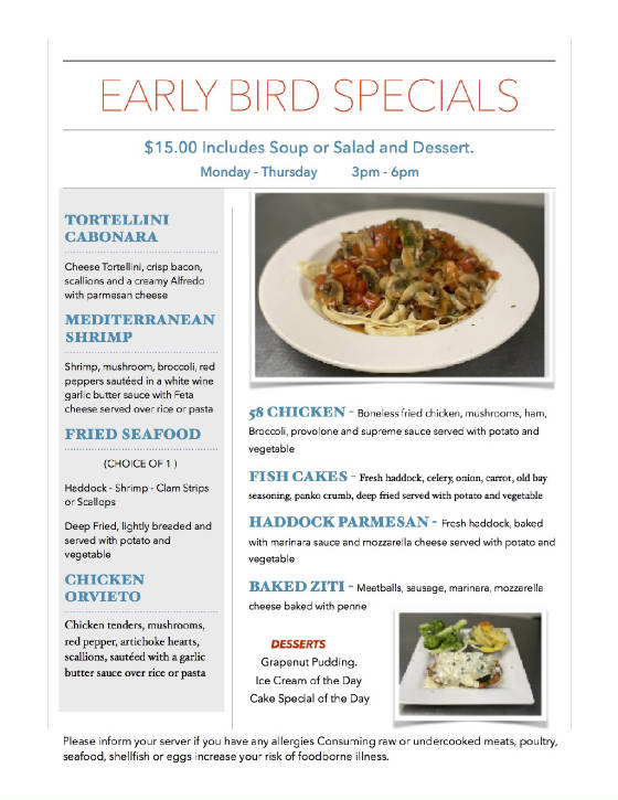 Our Menu
